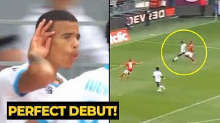 Mason Greenwood scored two goals on his DEBUT with Marseille last night  Man Utd News [upl. by Millman]