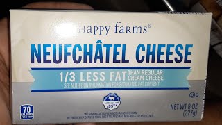 NEUFCHÂTEL CREAM CHEESE BY HAPPY FARMS [upl. by Mcgraw]