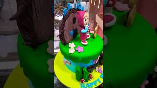 Fondant cake design subscribe please 🙏🥺🙏 [upl. by Aynod]