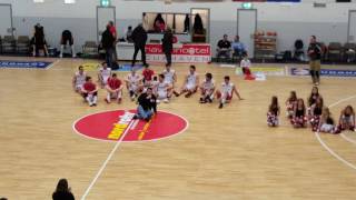 Basketball 20170225 RotWeiss Cuxhaven  Aschersleben Tigers 8672 22 [upl. by Ekyt360]