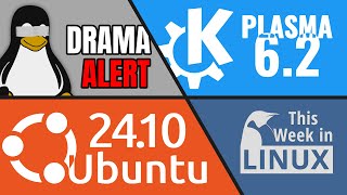 Ubuntu 2410 Released KDE Plasma 62 Linux Drama amp more Linux news [upl. by Itsur]