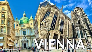 VIENNA AUSTRIA Walking Tour  Wien Österreich [upl. by Jovita]