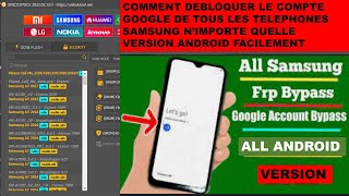 Débloquer compte GoogleFRP SAMSUNG avec unlock tool facilment [upl. by Ramso]