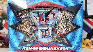 Opening A Pokemon Ash Greninja EX Box [upl. by Wivinia]