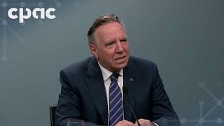 Réaction du PM du Québec François Legault au rapport de la CDPQInfra – 13 juin 2024 [upl. by Irim156]