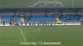 Colwyn Bay 12 Aberystwyth highlights [upl. by Onofredo]