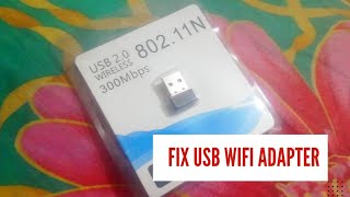 Wifi Not Showing  USB wifi adapter not working windows 10 Desktop and Laptop [upl. by Eek]