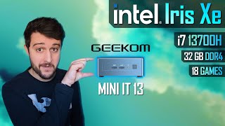 Gaming on Intel Xe Graphics in 2024  ft Geekom Mini IT13 [upl. by Gaiser]