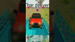 ❤️Thar delivery❤️shubham sharma 1414 subscribeshorts [upl. by Yzzik]