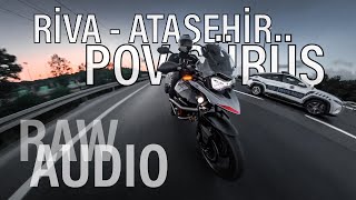 POV  Benimle Sür  Triumph Tiger 900 GT Pro  Saf Motor Sesi  Riva  Ataşehir [upl. by Ahsennod]