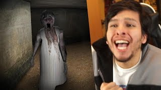 ENCONTRÉ EL ASILO DE GRANNY  FINAL Casi Muero  Slendrina Horror Game [upl. by Klug987]