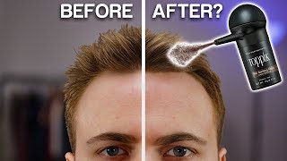 Does Hair Fiber Work Does It Make Hair Look Thicker All Your Qs Answered [upl. by Aennil]