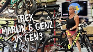 TREK Marlin 6 Generation 3 Vs Generation 2 [upl. by Lilyan]