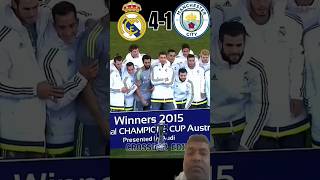 Real Madrid vs Man City Final realmadrid football cr7 shorts [upl. by Kaehpos]