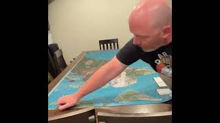 Unboxing the New GIANT Map for Axis amp Allies Global 1940 from Renegade Games [upl. by Obnukotalo]