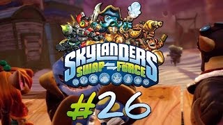 Lets Play Skylanders Swap Force 26  Baron De Shellshock blind [upl. by Adnyleb]