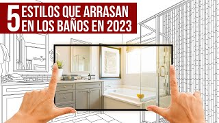 Tendencias para baños modernos en 2023 [upl. by Rockwood944]