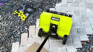 Ryobi sweeper attachment Good or bad [upl. by Osterhus751]