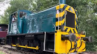 Class 03  03078 at Sunniside Tanfield Railway [upl. by Akemehc]