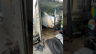 Japan vehicles used parts container unloading in UAE 🇦🇪🇯🇵 japancars japan youtubeshorts [upl. by Cazzie]