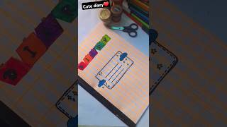 DIY cute diary like and subscribe❤❤ [upl. by Eiryt]