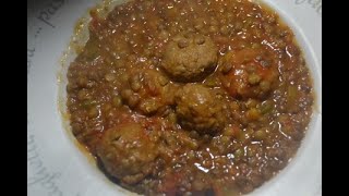 Boulettes de boeuf lentilles recette cookeo [upl. by Aikemal]