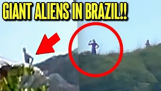 A UFO was seen in the sky over Brazil 🛸👽 [upl. by Lerad]