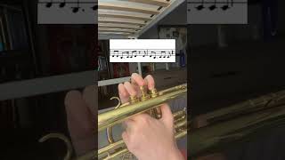 Stadium Rave on Trumpet 🎺 trumpet sheetmusic playalong [upl. by Ennairac]