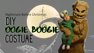 DIY Oogie Boogie Costume  Nightmare Before Christmas  Halloween Costume  Shorts [upl. by Schlicher515]