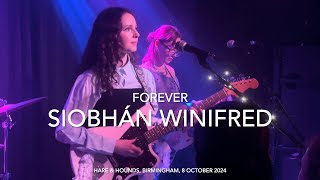 Siobhán Winifred  Forever  Live 4k  Hare amp Hounds Birmingham 8 October 2024 [upl. by Lauree]