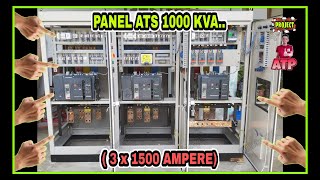 🟡 CARA RAKIT PANEL ATS 1000 KVA‼ [upl. by Esch86]