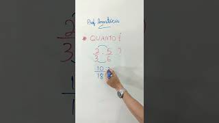 Multiplicação de fração 23  56 e simplificação do resultado [upl. by Norby]