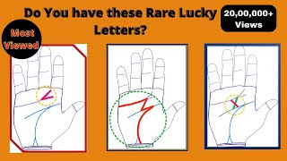 Rare Lucky Signs M X V in Your hand Palm Palmistry  Sudden wealth Lines Sai Suvajit Astrologer [upl. by Longerich316]