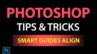 Photoshop Tips  How to Use Smart Guides in Photoshop in HindiUrdu [upl. by Nesyla]