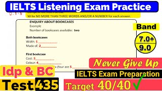 IELTS Listening Practice Test 2024 with Answers Real Exam  435 [upl. by Aryc489]