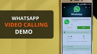 How to use WhatsApp video calling [upl. by Bartolemo]