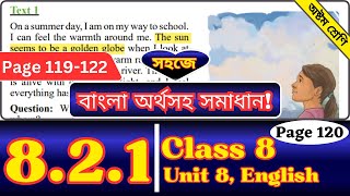 Class 8 English Chapter 821 Page 119120121122  Life in the Woods Page 119122 Question Answer [upl. by Bohannon]