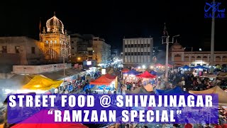 Shivajinagar  Chandni Chowk of Bengaluru  Street Food  Ramzaan Special [upl. by Broida]