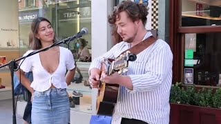 Three Beautiful Moments Buskers Performed Impromptu Duets on Grafton Street [upl. by Okeim]