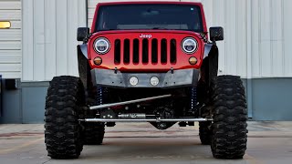 Heim Joints VS Tie Rod Ends  Heim Steering Install on Jeep JK [upl. by Ahsita733]