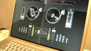 Vestax VCI100 MIDI controller with Mac DJ software quotdjayquot [upl. by Jaquiss]