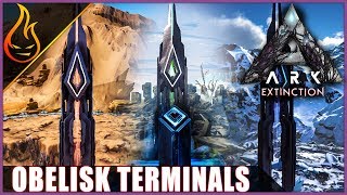 ARK Extinction Obelisk Locations And Terminals [upl. by Converse]