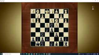 Chess Titans Windows 10 Level 4 Playing against the computer with white and black hd 4k 8k 120 FPS [upl. by Rehpotsyrk734]