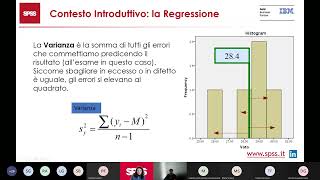 La Regressione lineare multipla con IBM SPSS Statistics [upl. by Niboc396]