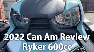 2022 Can Am Ryker 600 Review Up close with all the features and differences from past Rykers [upl. by Itsirc316]