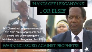 Prophets warned to Stop Prophesying about ZCC Church Leader Bishop Lekganyane on social media [upl. by Alesiram]