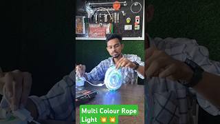 Multi Colour Rope Light ropelight electric viralshort view highlight businessnews viralvideo [upl. by Eniamert522]