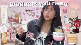 🎀 TIKTOK SHOULD MAKE YOU BUY IT high end  affordable  viral aesthetic makeup skincare review [upl. by Handler]