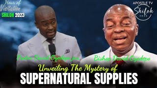 PASTOR DAVID OYEDEPO JNR MESSAGE AT SHILOH 2023  Unveiling The Mystery of Supernatural Supplies [upl. by Reckford]