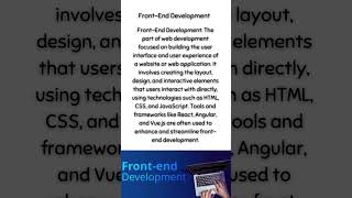 FrontEnd Development [upl. by Kcirdneh]